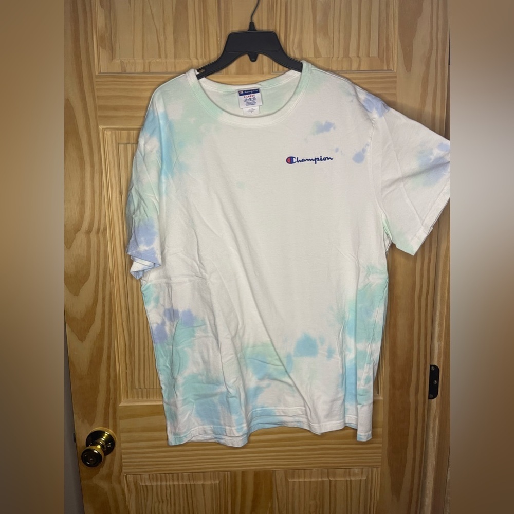Champion Cloud Dye Heritage Tshirt Size XL